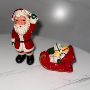 Santa and His Sleigh